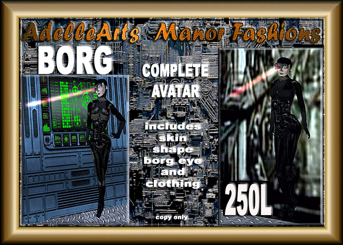 AdelleArts BORG Complete Avatar