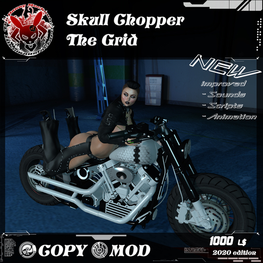 The Bunny Mechanic // Skull Chopper // The Grid