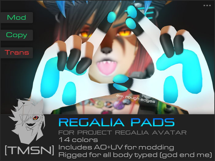 [TMSN] Regalia Pads