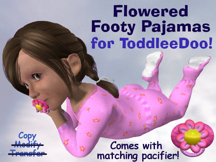 *Timeless* ToddleeDoo Pajamas - Flowered - Pink