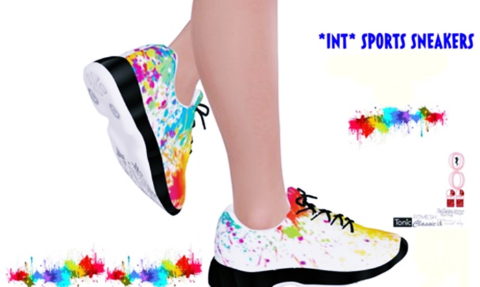 *INT* Sports Sneakers  PROMOTION PACK