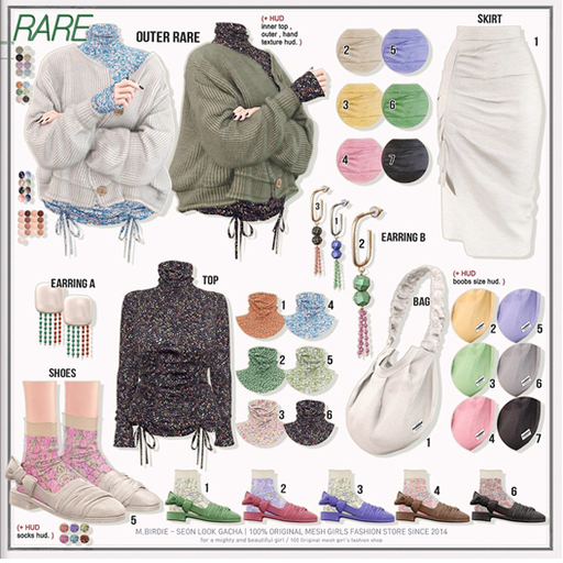 `M.BIRDIE / seon look.SHOES Maitreya3