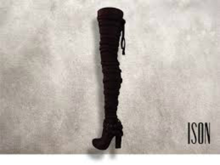 ISON - hawkin boots (dip dyed) RARE