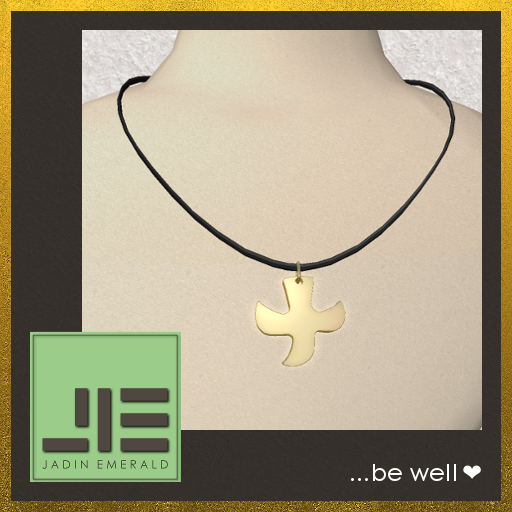 BEST SELLER ➛ Dove Cross Necklaces (12 Colors) - C/M (Wear to Unpack)
