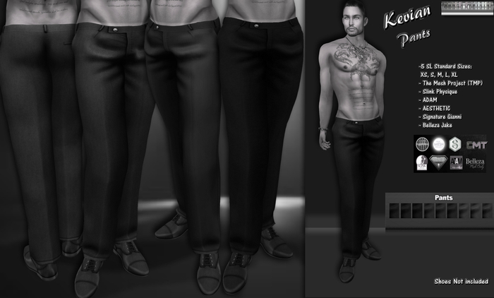 R.F. *Mesh Line *Kevian PANTS DEMO Demo