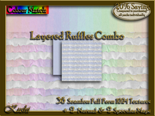 Layered Ruffles Combo Textures