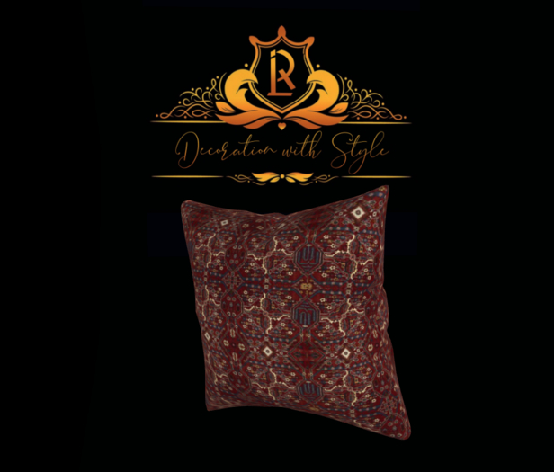 LR DECORATE WITH STYLE PILLOW GRECAS VINO BOX
