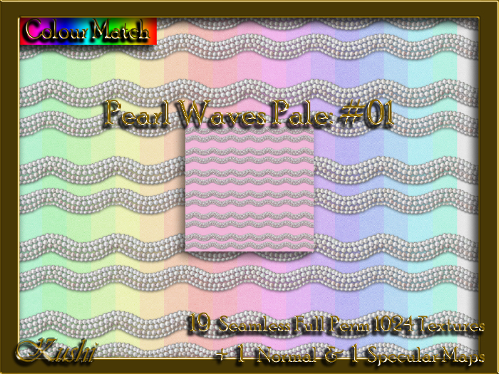 !Kushi! PearlWavesPALE01 Textures -WearToUnpack
