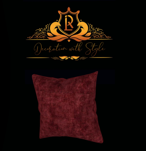 LR DECORATE WITH STYLE PILLOW  VINO BOX
