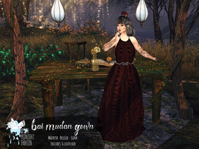 ::AMF:: Bai Mudan Gown-  Add To Open