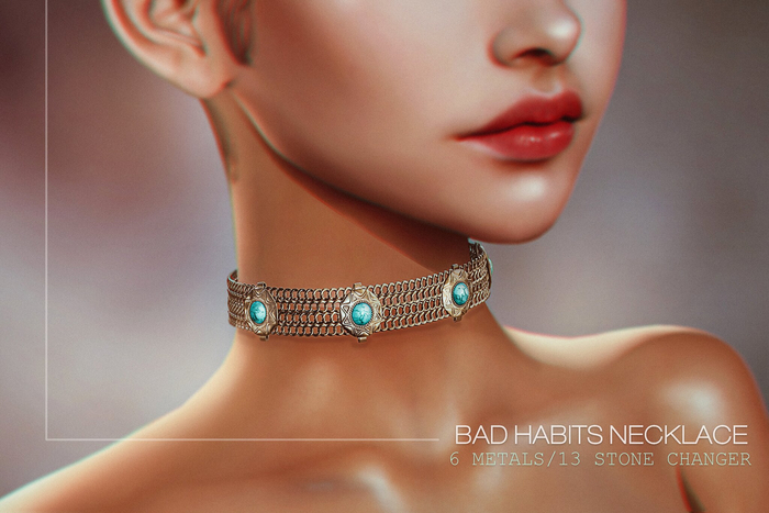 BUENO-Bad Habits Necklace Choker