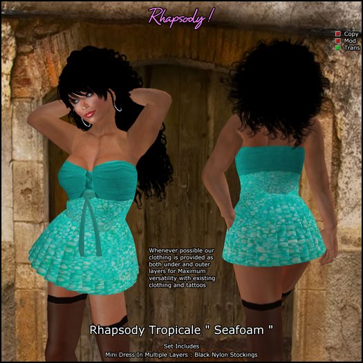 Rhapsody Tropicale "Seafoam"