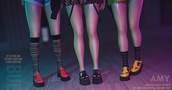 BUENO-Amy Shoes/Socks Fatpack