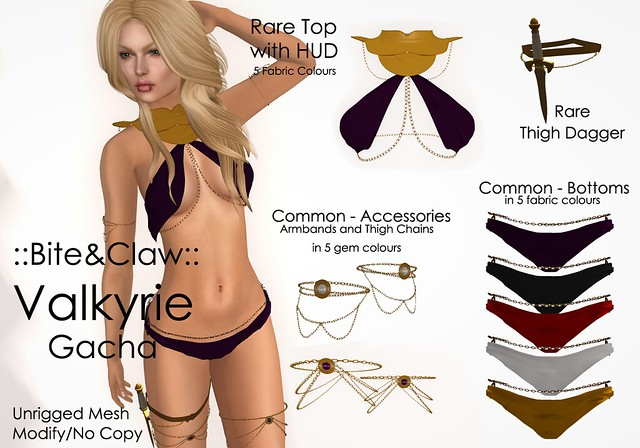::B&C:: Valkyrie Gacha FULL SET