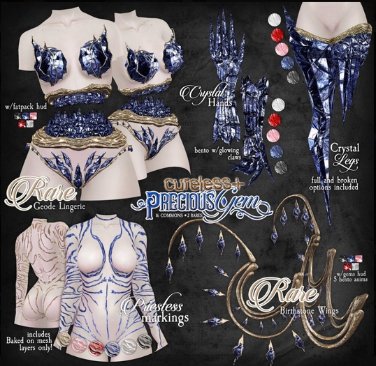 CURELESS[+] Precious Gem / Priestess Markings / GOLD