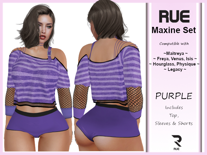 :: RUE :: Maxine Set [Purple]