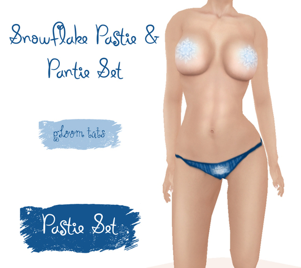 Snowflake Pastie Set