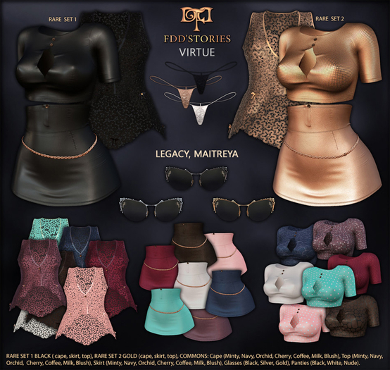 FDD'STORIES *Virtue* [LEGACY] Skirt  - Orchid