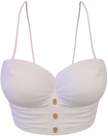 KIWY - Nina Top White