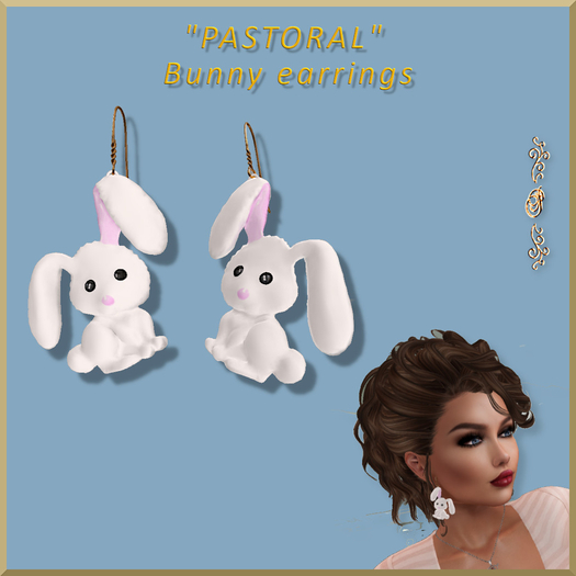"PASTORAL" Bunny earrings