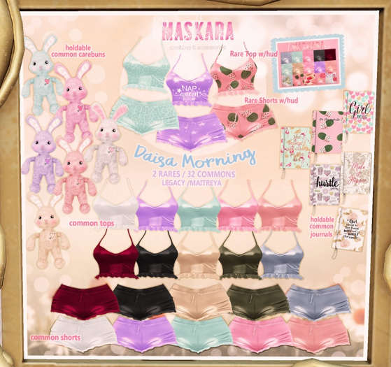 {MasKara}Daisa Morning Shorts/lilac - Legacy