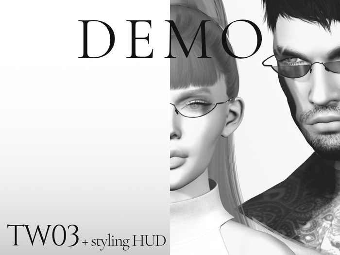 veyard TW03 small half frame sunglasses (UNRIGGED) _DEMO_
