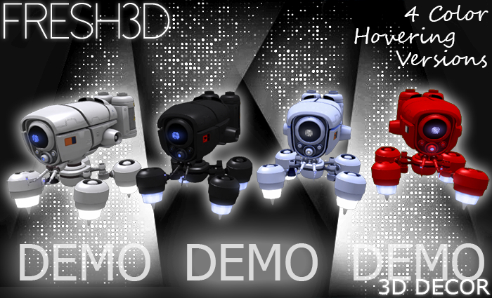 Fresh3D Sci-Fi Drones DEMO