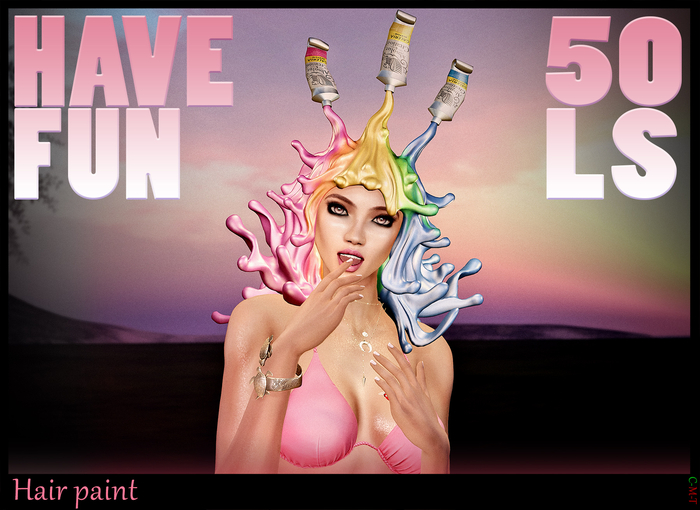 *-* Hair paint  - wear to unpack