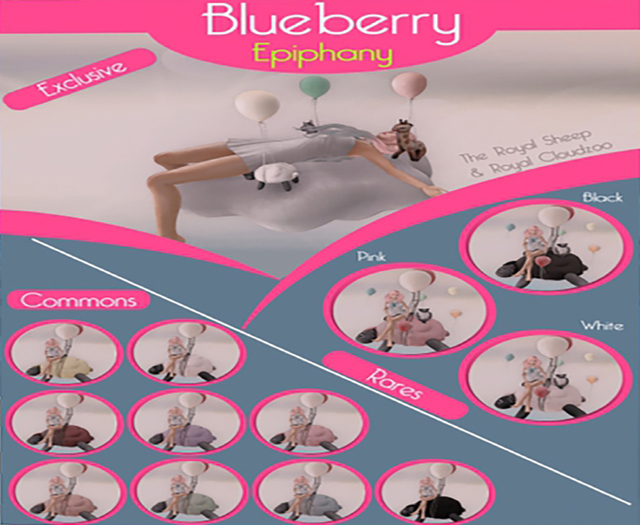 Blueberry - Royal Sheep Floatie Back COMMON (Boxed) 6