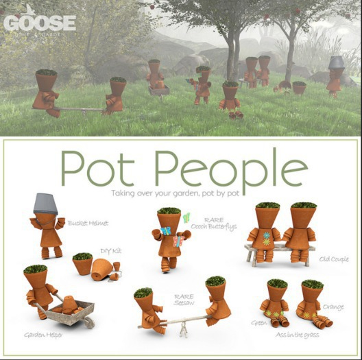 GOOSE - Pot people - DIY kit