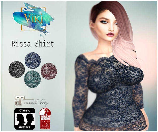 .Viki. Rissa Shirt  