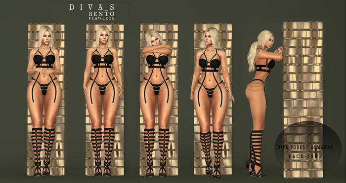 DIVA POSES " ALMANAC SET PACK"