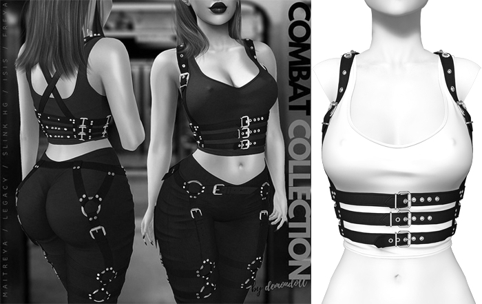 Demon Doll - Combat Top + Harness Fatpack DEMO