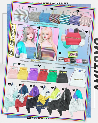 AMITOMO - Endless summer GACHA - Maitreya 5  -