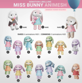 SEmotion Libellune Miss Bunny Animesh #11