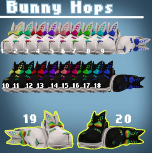 ::DDD:: Bunny Hops (Maitreya) 20 RARE