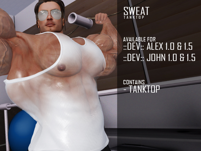 [[Z:E:N]]SWEAT TANKTOP FOR ALEX & JOHN