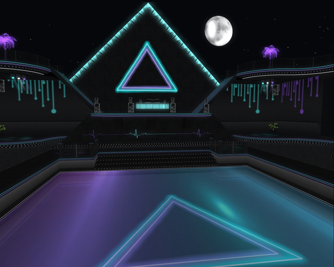 A15 - [Teal & Purple] - Pyramid Disco Club - [ADHIR] - BOX