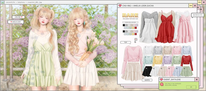 CHU-ING. AMELIA LOOK. 9