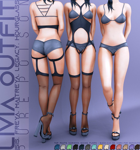 Pure Poison - Livia outfit 