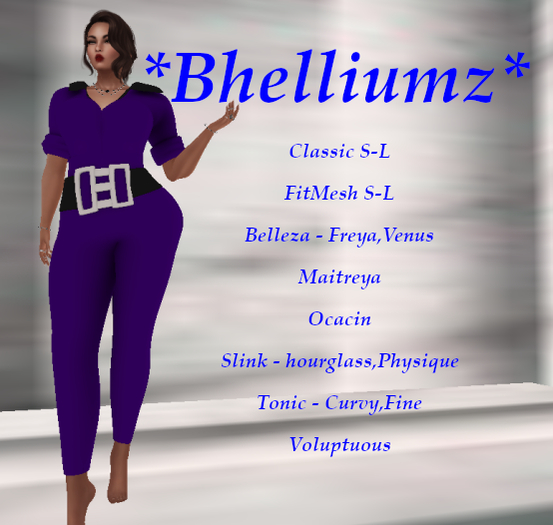 *Bhelliumz* Jumper Purple pack