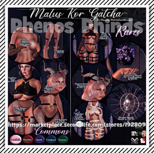 :[P]:- Malus Kor - Anklets[Lara-Vtech] - Bewitch