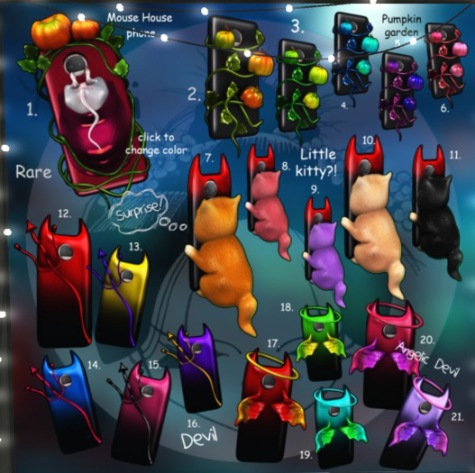 14.Yokai - Nightmare Call - Devil phone (blue)