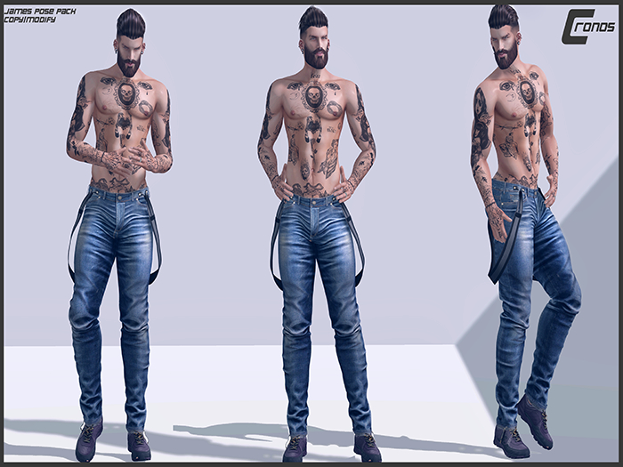 *Cronos Poses* James Pack (Wear)