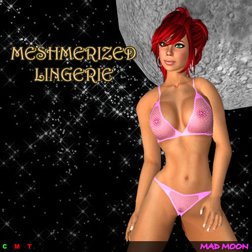 *MM* Meshmerized Lingerie Pink