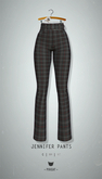 -Pixicat- Jennifer Pants (PlaidBlack)