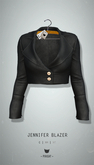-Pixicat- Jennifer Blazer (LeatherBlack)