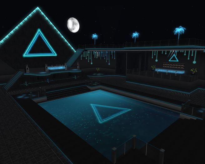A15 - [Blue & Teal] - Discotheque Disco Club - [ADHIR] - BOX