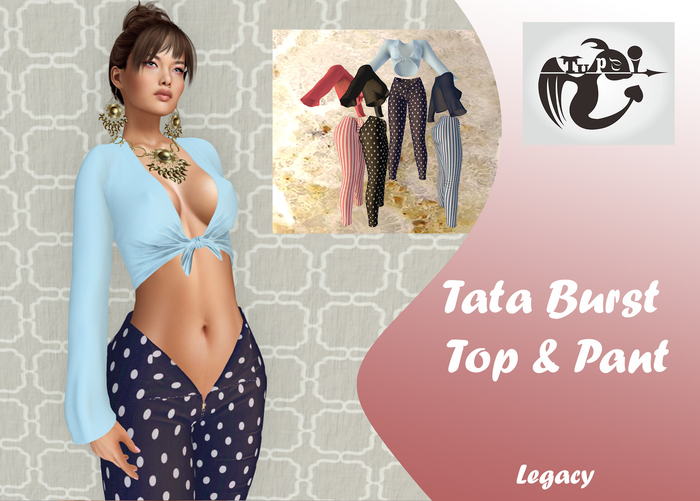 TuPei  Tata Burst Top & Pants Set#1 for Legacy/Legacy Perky