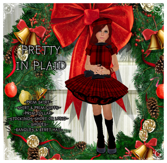 ~*DayDreams Kids Outlet*~Pretty In Plaid Red
